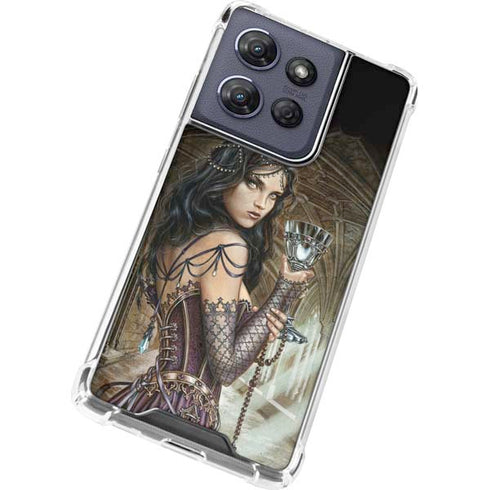Alchemy Carta Name Of The Rose Moto G Power 5G (2025) Clear Case